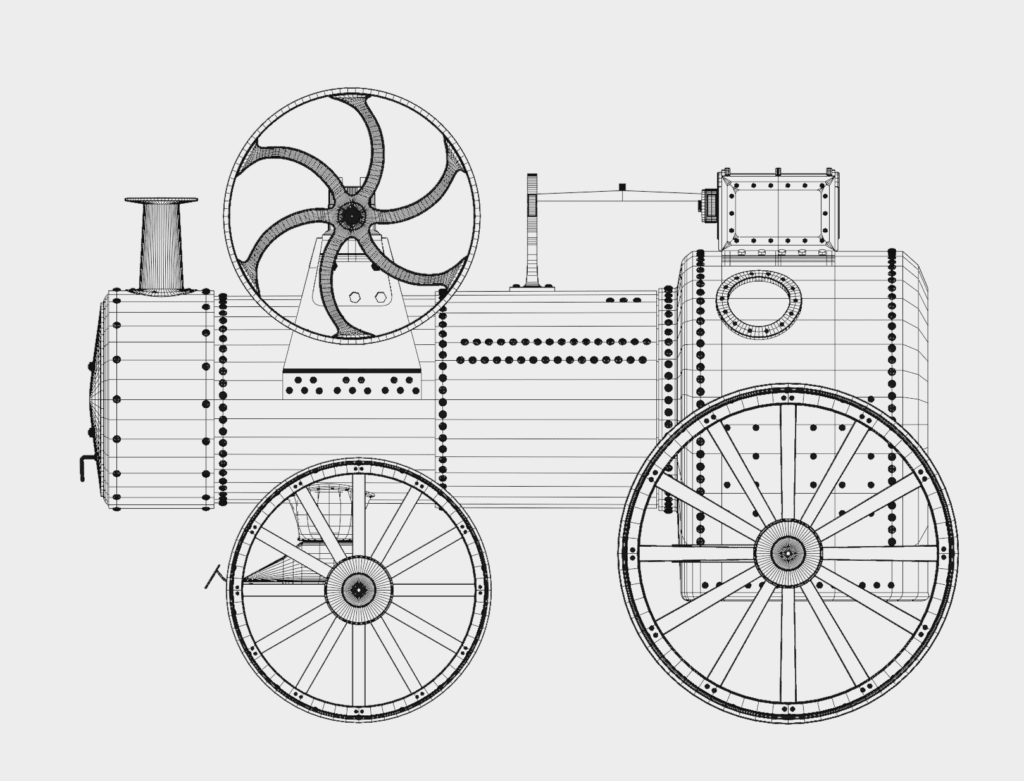 Machine à Vapeur Vintage Machine à vapeur