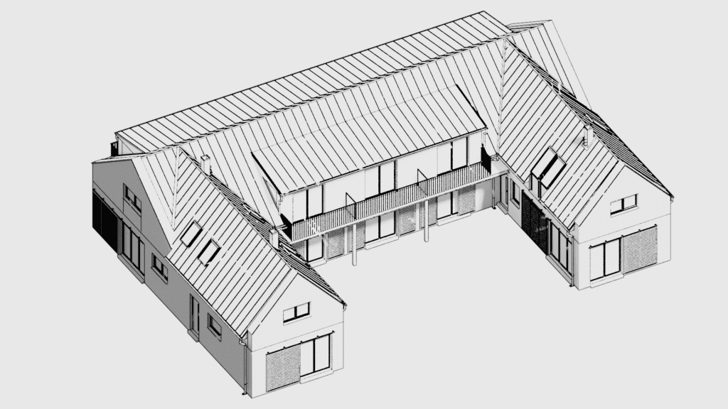 Modélisation 3D d'une Maison Modélisation 3D maison