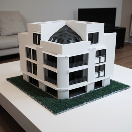 Maquette immeuble