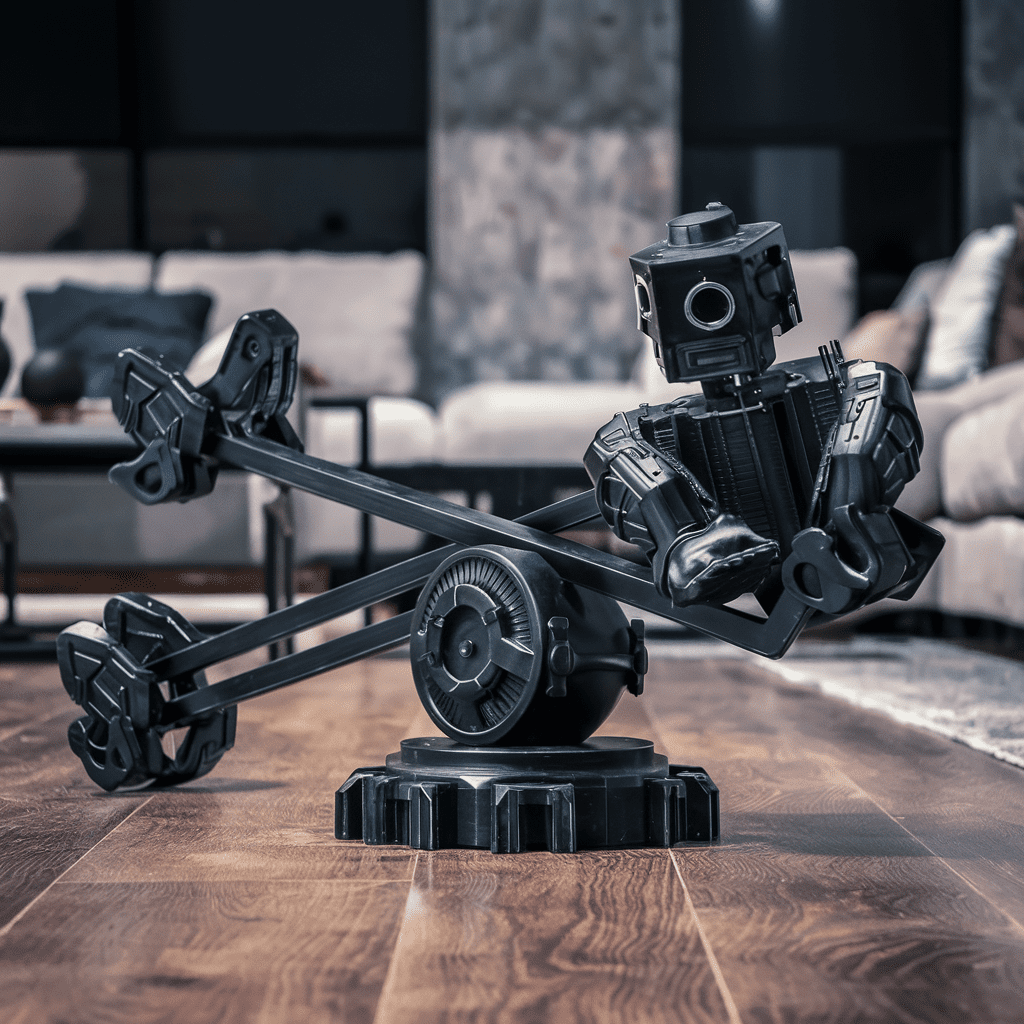 Jeu équilibre robot mécanique