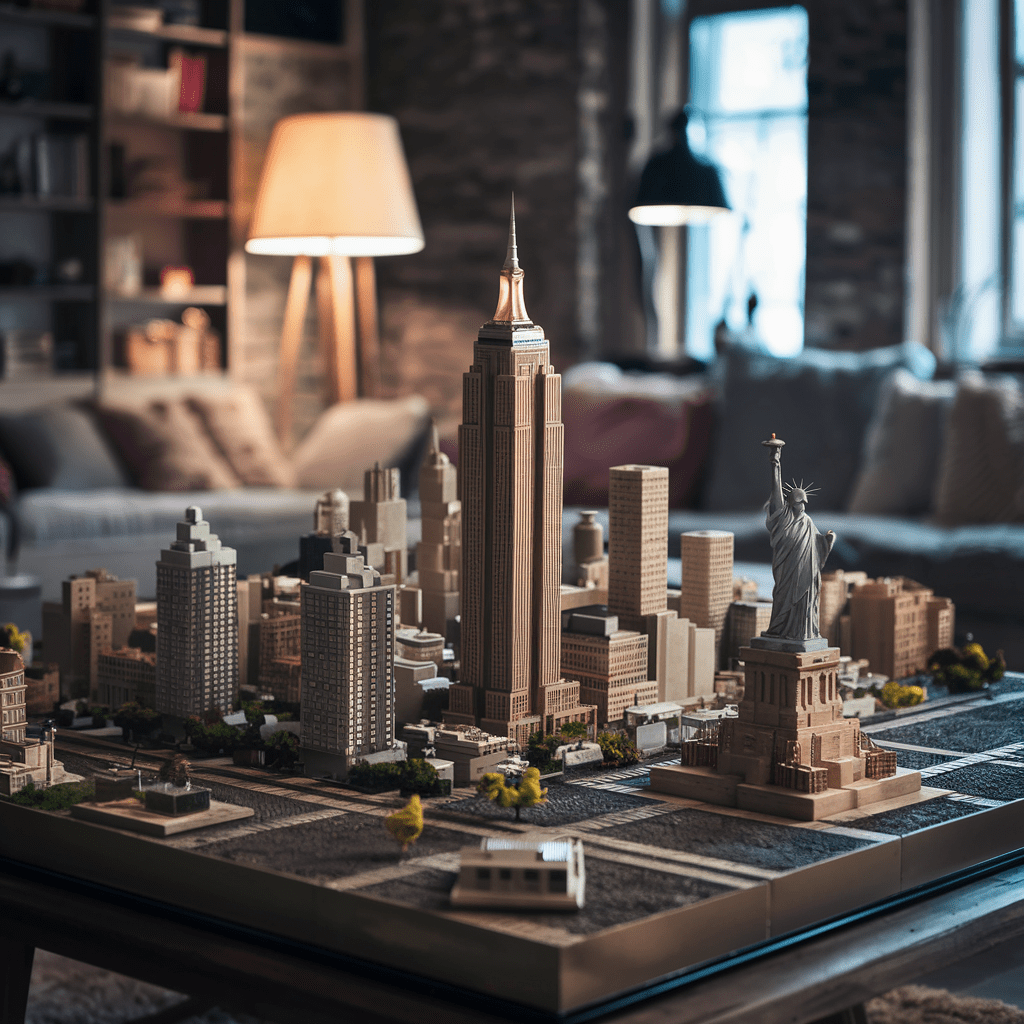 Plateau jeu New York