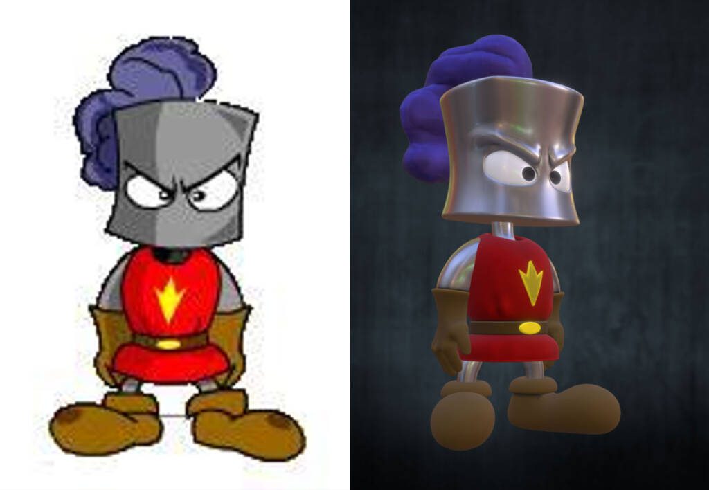 Pion chevalier illustration