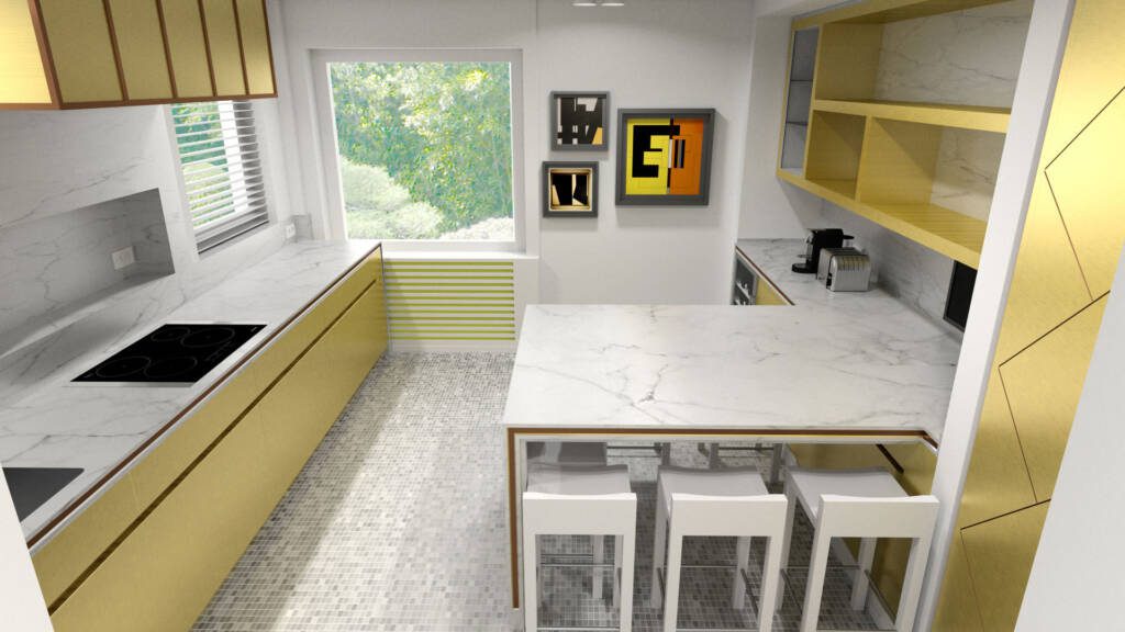 Étude cuisine moderne