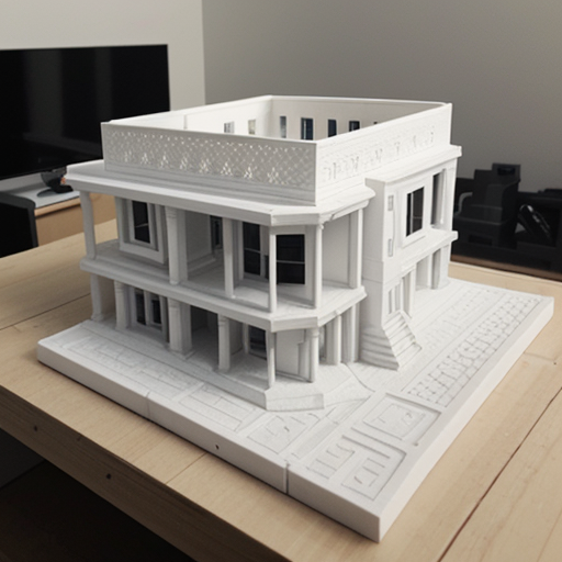 Maquette immeuble