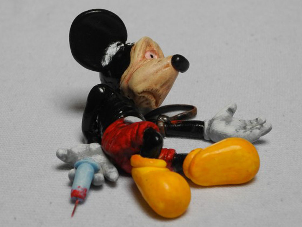 Figurine Mickey pâte Fimo