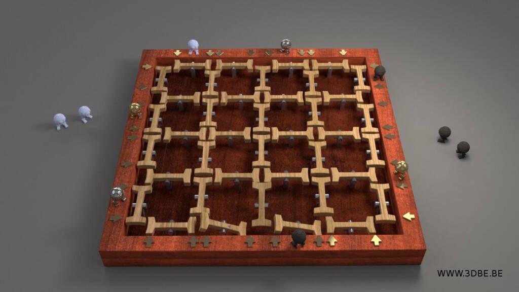 Plateau jeu conception jeu société